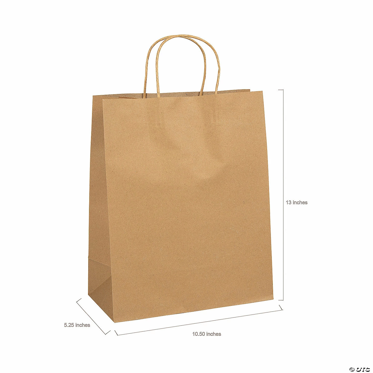 Deals π 10 1/2" x 5 1/4" x 13" Large Brown Kraft Paper Gift Bags - 12 Pc. β 4 Deals π 10 1/2" x 5 1/4" x 13" Large Brown Kraft Paper Gift Bags - 12 Pc. β - Image 2