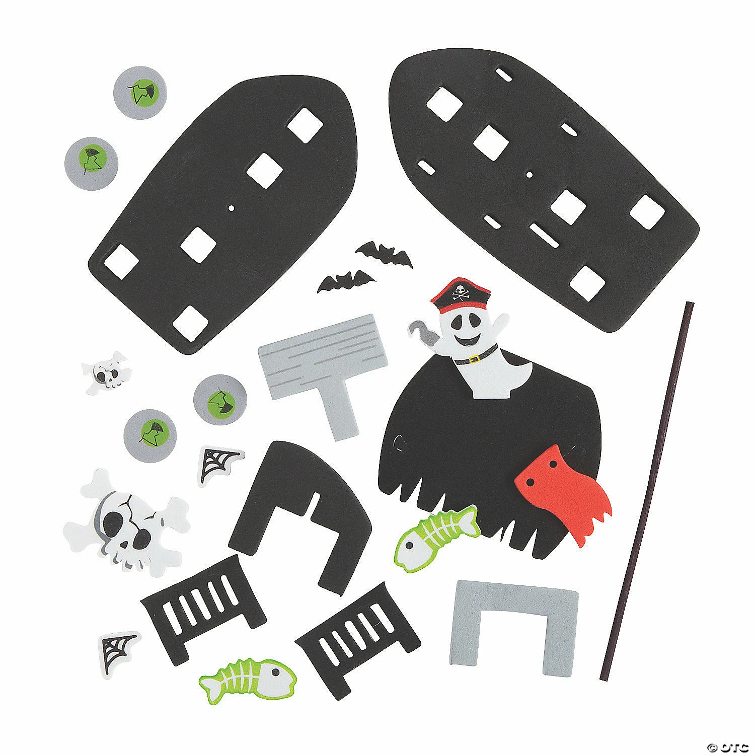 New ๐ฅ 3D Floating Haunted Pirate Ship Craft Kit - Makes 12 โ๏ธ 4 New ๐ฅ 3D Floating Haunted Pirate Ship Craft Kit - Makes 12 โ๏ธ - Image 2