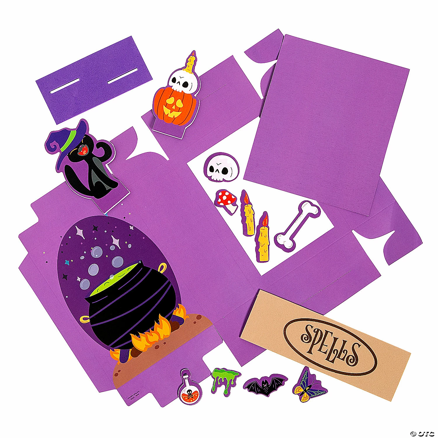 Discount ๐ 3D ๐ Halloween Spell Book Craft Kit - Makes 12 ๐ฅฐ 5 Discount ๐ 3D ๐ Halloween Spell Book Craft Kit - Makes 12 ๐ฅฐ - Image 3