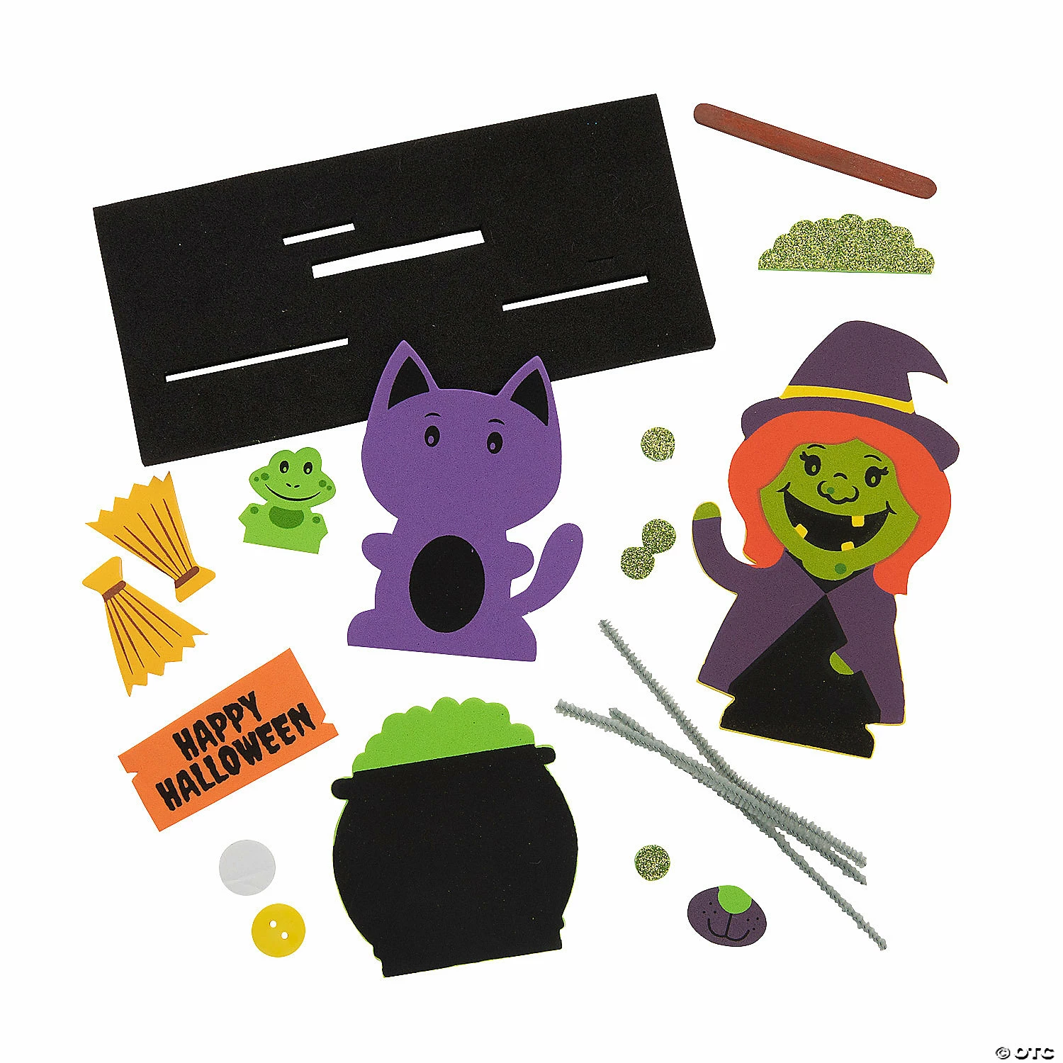 Deals π€© 3D π Halloween Witch Scene Craft Kit - Makes 12 π 4 Deals π€© 3D π Halloween Witch Scene Craft Kit - Makes 12 π - Image 2