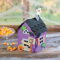 Top 10 👍 3D Haunted House Craft Kit - Makes 12 👍 -Halloween Crafts for Kids Sales 3d haunted house craft kit makes 1248 4471c a02