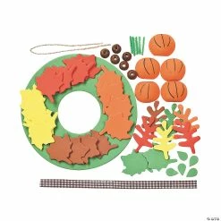 New ๐ 3D Pumpkin Wreath Craft Kit- Makes 12 ๐