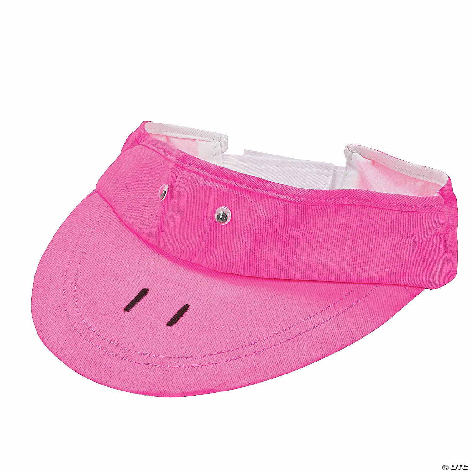 Discount ๐ Bulk DIY White Cotton Visors - 48 Pc. ๐ 5 Discount ๐ Bulk DIY White Cotton Visors - 48 Pc. ๐ - Image 3