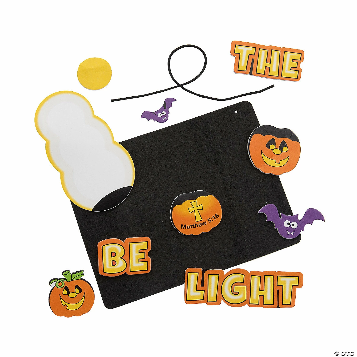 Best Sale π€© Christian Pumpkin Be the Light Sign Craft Kit - Makes 12 π 4 Best Sale π€© Christian Pumpkin Be the Light Sign Craft Kit - Makes 12 π - Image 2
