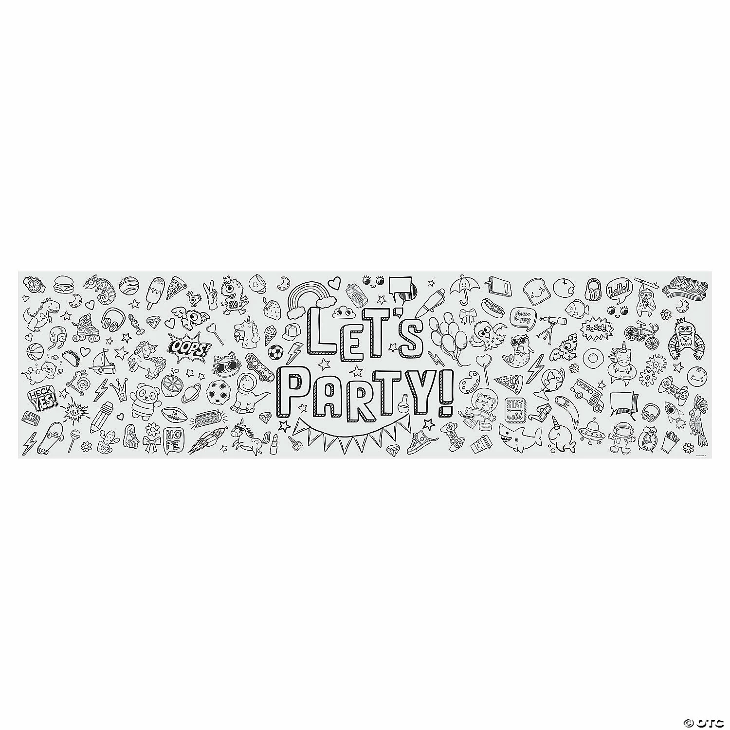 Buy π Color Your Own Art Party Banner π€© 3 Buy π Color Your Own Art Party Banner π€©
