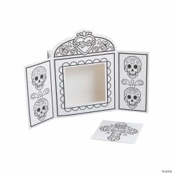 Cheap 🤩 Color Your Own Day of the Dead Shrines - 6 Pc. 🎉