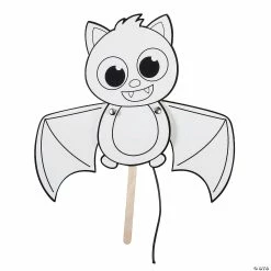 Coupon ❤️ Color Your Own Flapping Bat Craft Kit - Makes 12 🌟