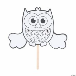Hot Sale 👏 Color Your Own Flapping Owl Craft Kit - Makes 12 🧨