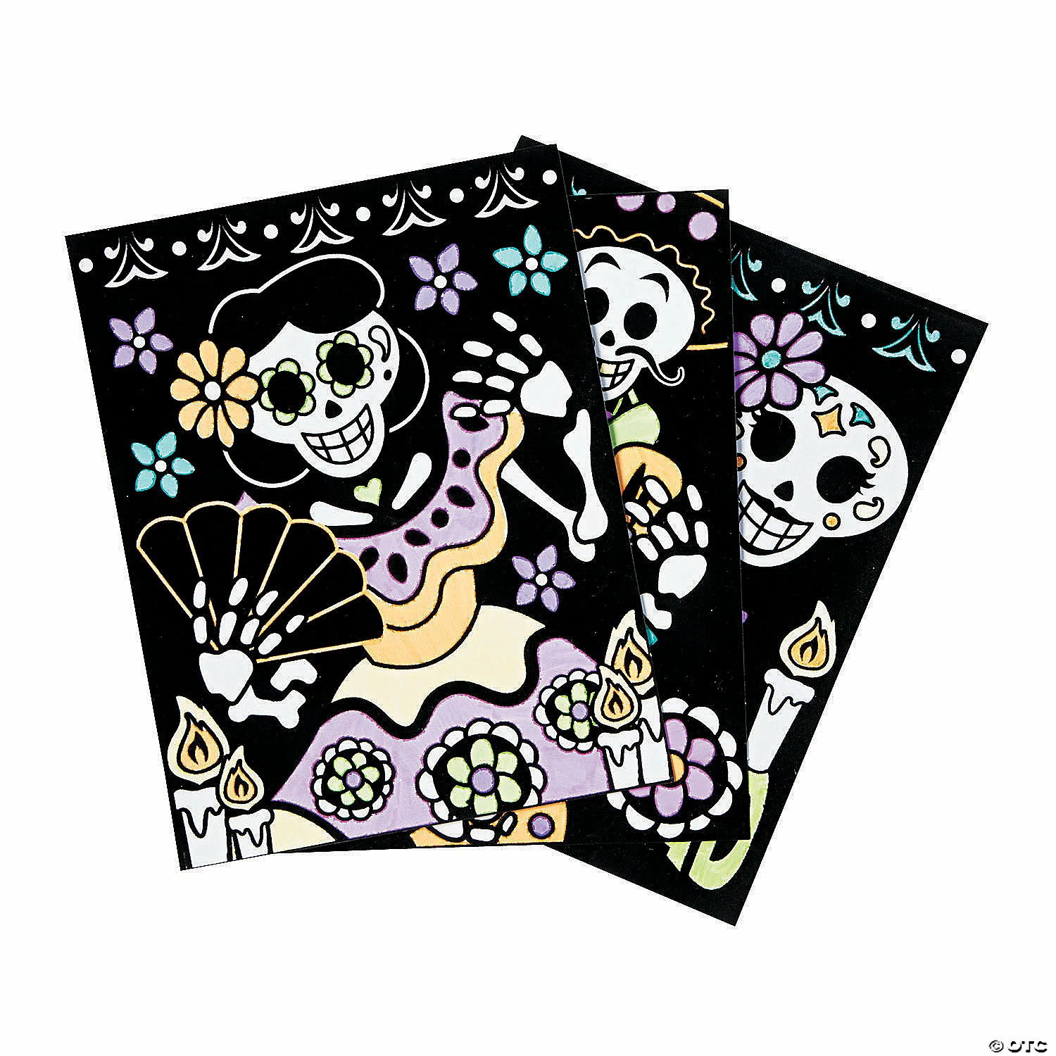 Coupon ๐งจ Color Your Own Fuzzy Day of the Dead Posters - 24 Pc. ๐คฉ 4 Coupon ๐งจ Color Your Own Fuzzy Day of the Dead Posters - 24 Pc. ๐คฉ - Image 2