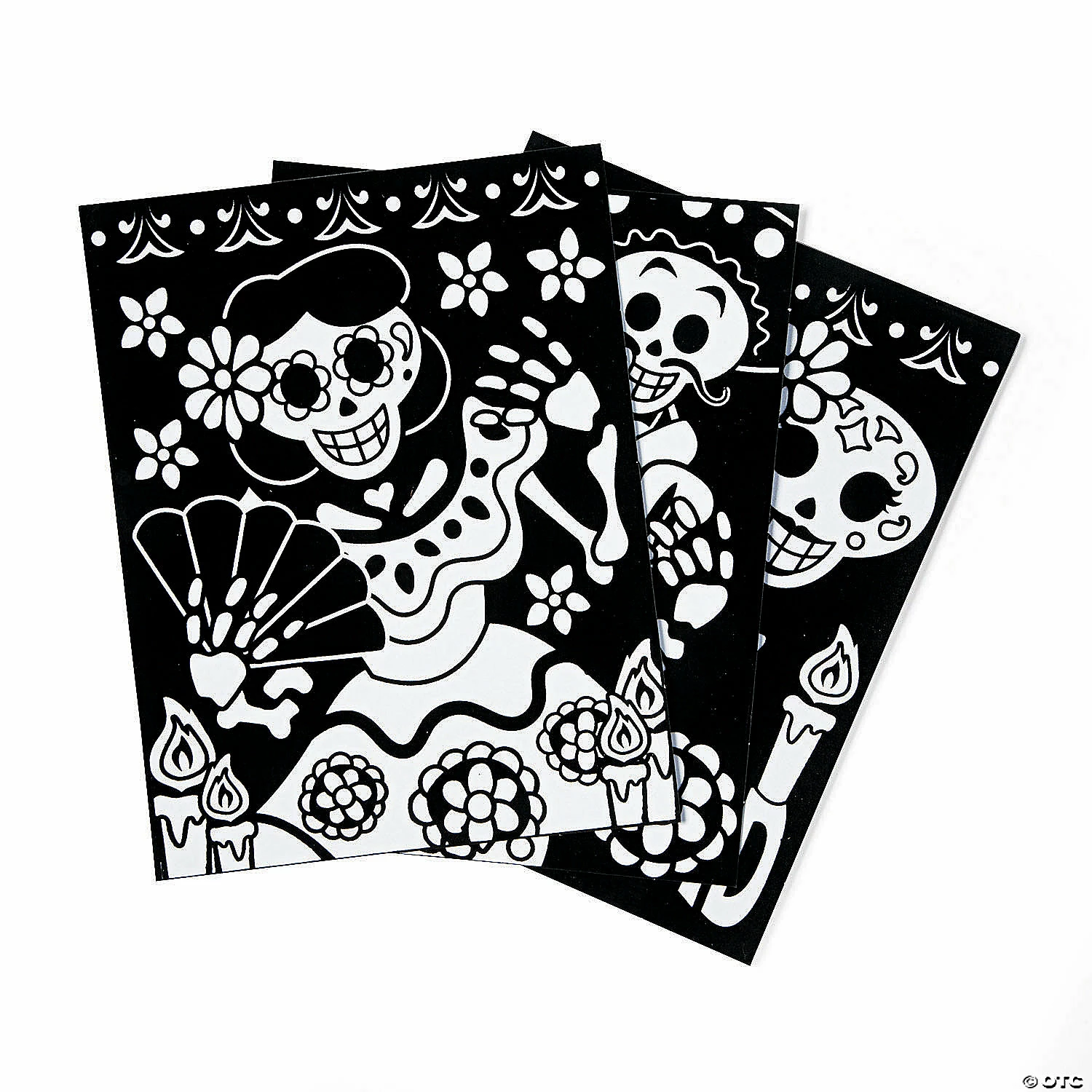 Coupon ๐งจ Color Your Own Fuzzy Day of the Dead Posters - 24 Pc. ๐คฉ 3 Coupon ๐งจ Color Your Own Fuzzy Day of the Dead Posters - 24 Pc. ๐คฉ