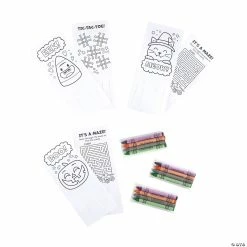 Best deal 😉 Color Your Own 💀 Halloween Cards with Crayons - 24 Pc. 🛒