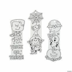 Halloween Crafts for Kids Sales -Halloween Crafts for Kids Sales color your own halloween friends bookmarks 50 pc 48 7016 a01