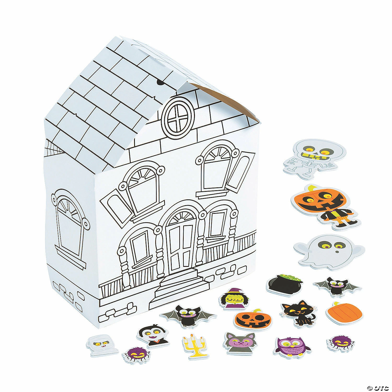 Coupon 😀 Color Your Own Haunted Houses - 12 Pc. ❤️ 2 Coupon 😀 Color Your Own Haunted Houses - 12 Pc. ❤️