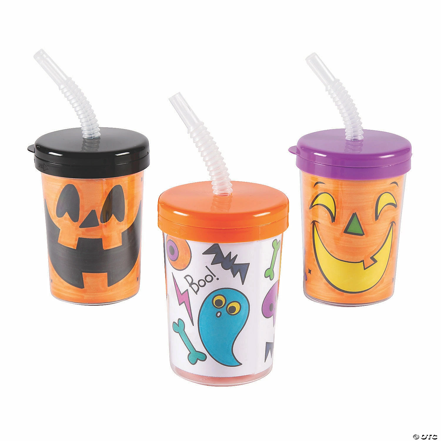 Brand new ๐ Color Your Own Jack-Oโ-Lantern Cups with Lids & Straws ๐ฏ 4 Brand new ๐ Color Your Own Jack-Oโ-Lantern Cups with Lids & Straws ๐ฏ - Image 2