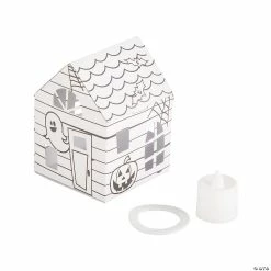 Best deal 🌟 Color Your Own Luminary Haunted Houses - 12 Pc. 🧨