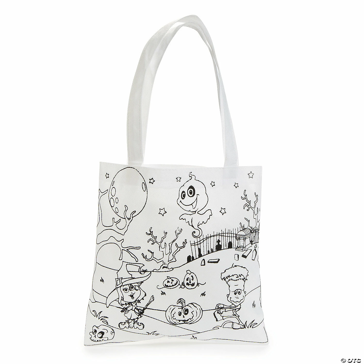 Discount β€οΈ Color Your Own Medium Goofy Goblins π§ Halloween Tote Bags - 12 Pc. π 4 Discount β€οΈ Color Your Own Medium Goofy Goblins π§ Halloween Tote Bags - 12 Pc. π - Image 2
