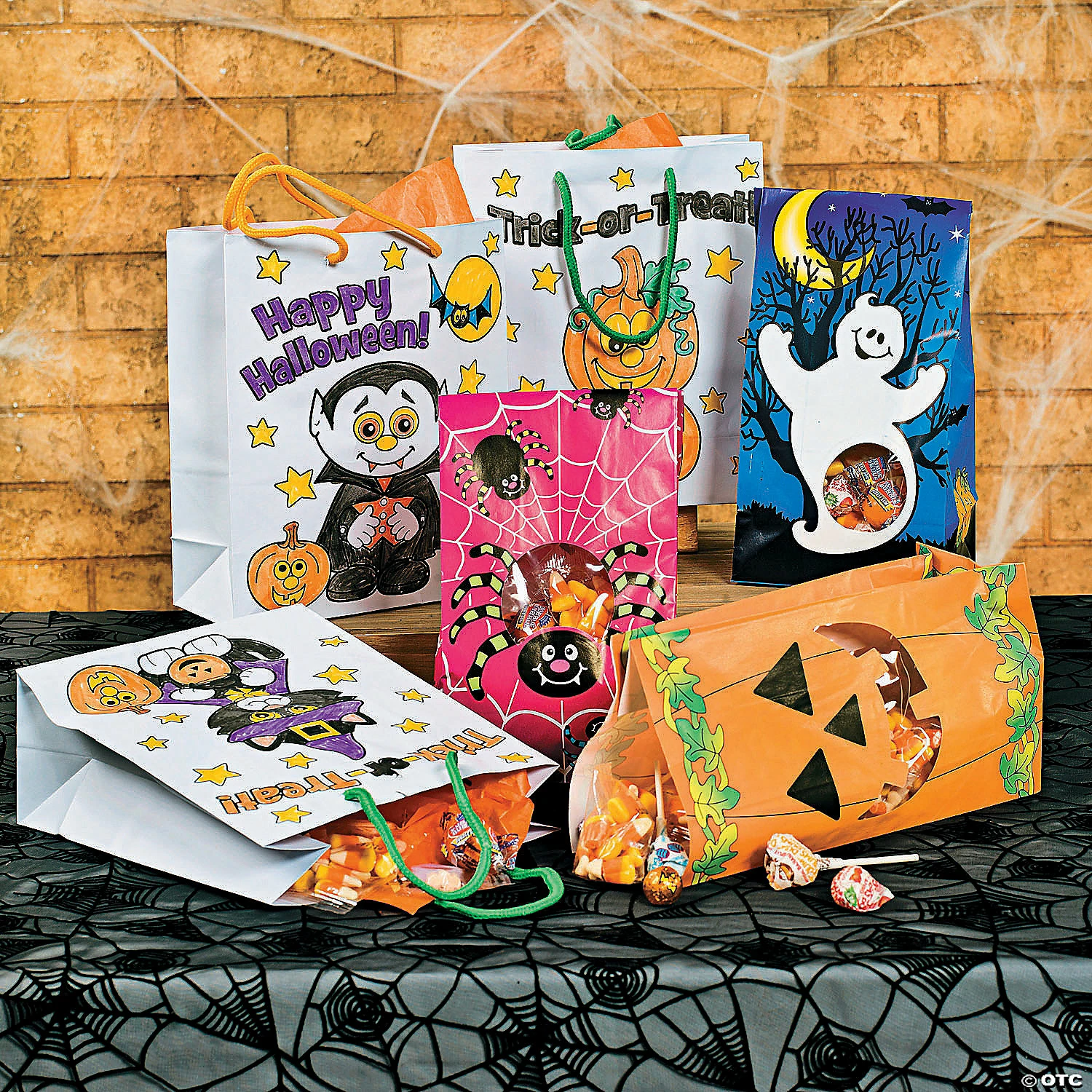 Deals 💯 Color Your Own Medium 🧛 Halloween Gift Bags - 12 Pc. 👍 5 Deals 💯 Color Your Own Medium 🧛 Halloween Gift Bags - 12 Pc. 👍 - Image 3