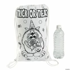 Halloween Crafts for Kids Sales -Halloween Crafts for Kids Sales color your own medium trick or treat drawstring bags 12 pc 13607403 a01