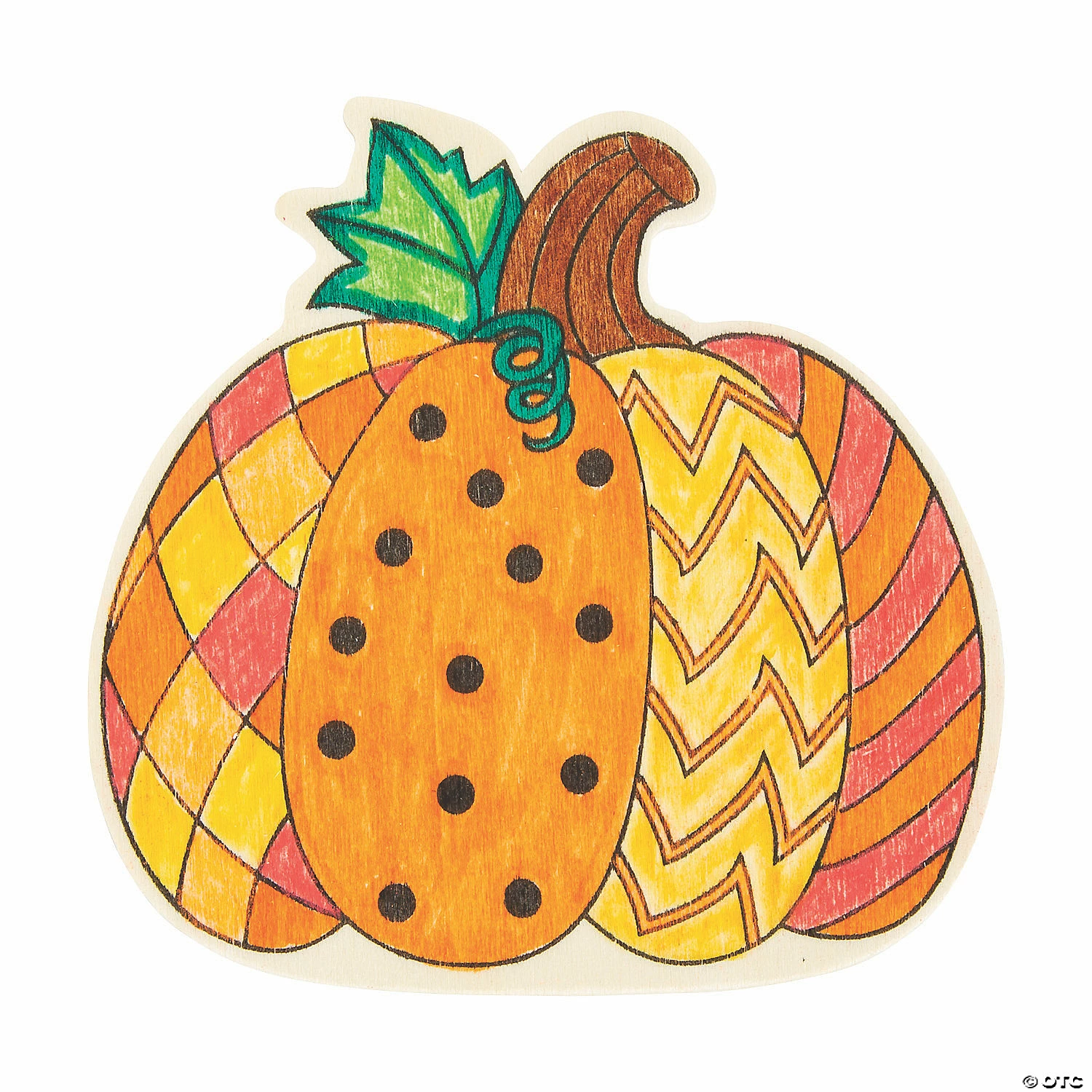 Cheapest π Color Your Own Pumpkins - 12 Pc. π 4 Cheapest π Color Your Own Pumpkins - 12 Pc. π - Image 2