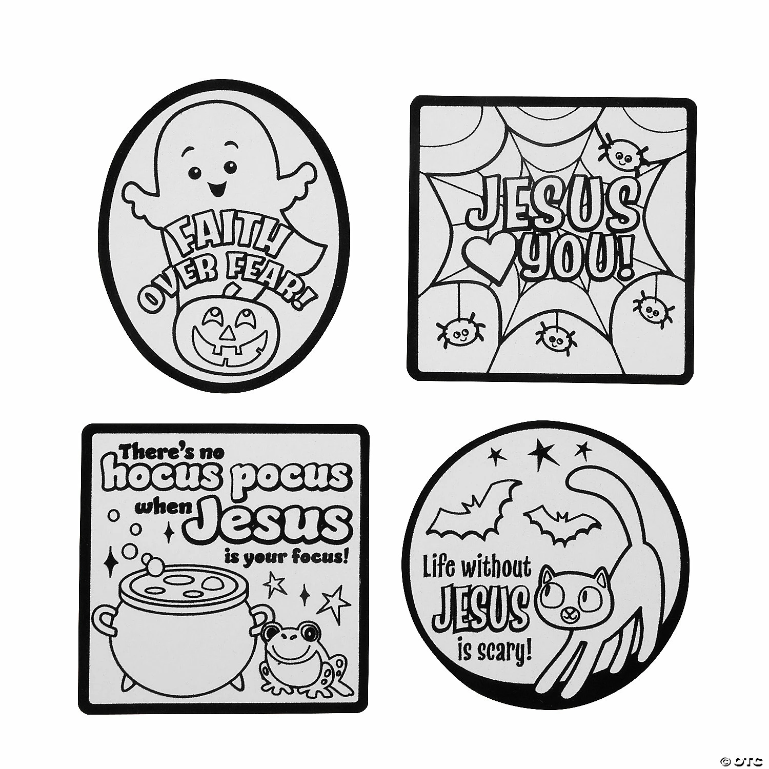 Best deal β¨ Color Your Own Religious π Halloween Fuzzy Magnets - 12 Pc. π 3 Best deal β¨ Color Your Own Religious π Halloween Fuzzy Magnets - 12 Pc. π