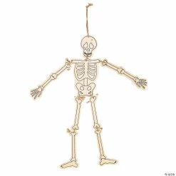 Deals 👏 Color Your Own Skeleton Hanging Decorations - 12 Pc. 🥰