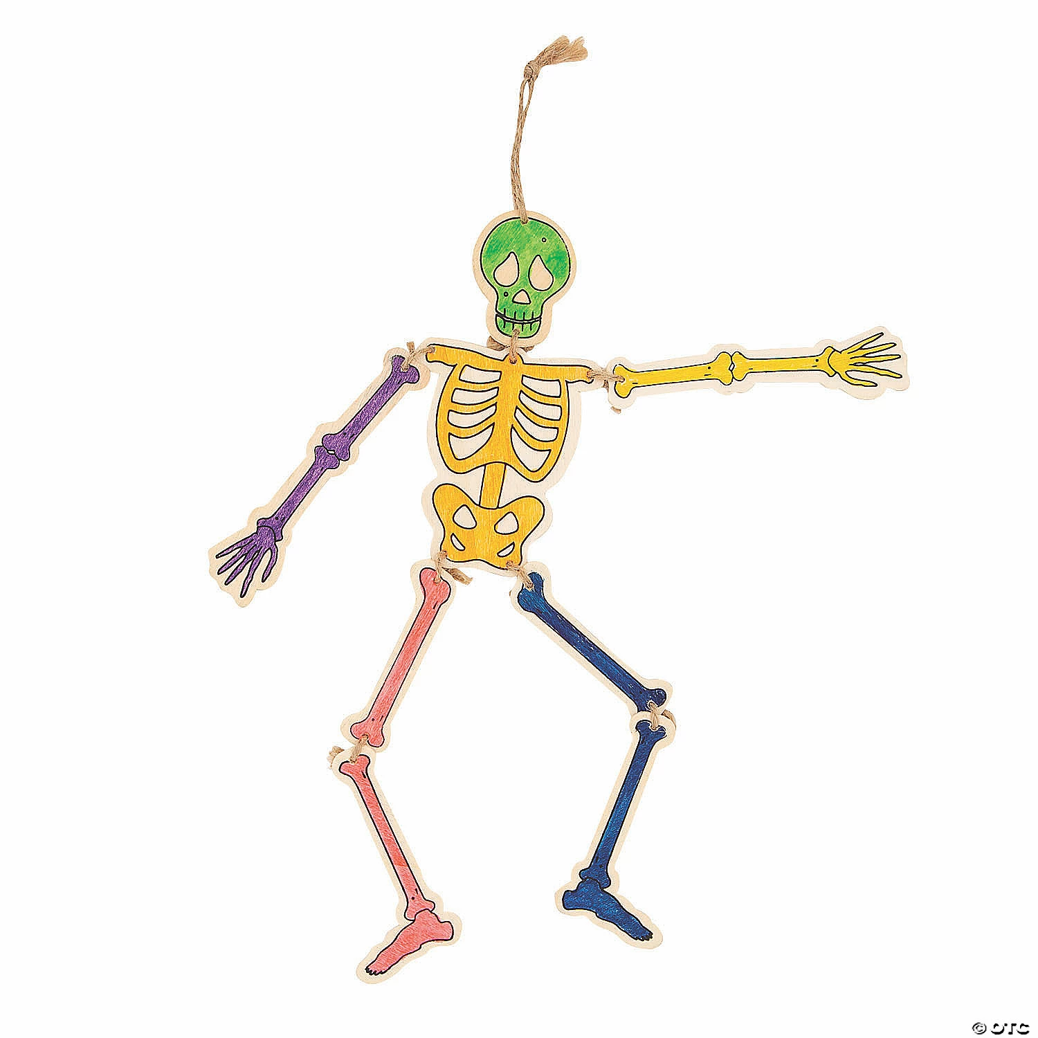 Deals ๐ Color Your Own Skeleton Hanging Decorations - 12 Pc. ๐ฅฐ 4 Deals ๐ Color Your Own Skeleton Hanging Decorations - 12 Pc. ๐ฅฐ - Image 2