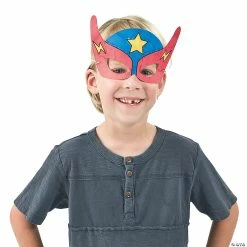 Best deal 🔥 Color Your Own Superhero Masks - 12 Pc. 🥰 -Halloween Crafts for Kids Sales color your own superhero masks 12 pc 48 8198 a02