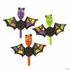 Best Sale 🔥 Colorful 🧛 Halloween Bat Spoon Craft Kit - Makes 12 🤩 -Halloween Crafts for Kids Sales colorful halloween bat spoon craft kit makes 1213982710