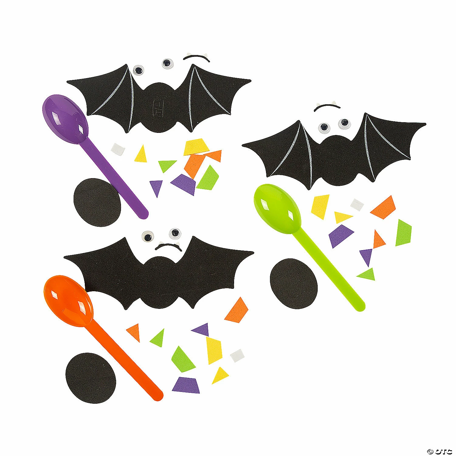 Best Sale π₯ Colorful π§ Halloween Bat Spoon Craft Kit - Makes 12 π€© 4 Best Sale π₯ Colorful π§ Halloween Bat Spoon Craft Kit - Makes 12 π€© - Image 2