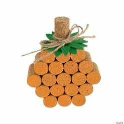 Budget ⌛ Cork Pumpkin Craft Kit – Makes 1 ❤️