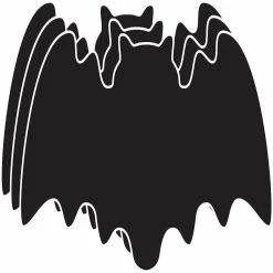 Outlet š Creative Shapes Etc. - Large Single Color Creative Foam Craft Cut-outs - Bat ā¤ļø