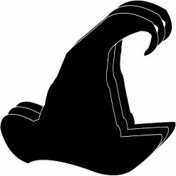 Cheapest ✔️ Creative Shapes Etc. - Large Single Color Creative Foam Craft Cut-outs - Witch Hat ✔️