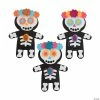 Discount ⌛ Day of the Dead Magnet Craft Kit - Makes 12 👏 -Halloween Crafts for Kids Sales day of the dead magnet craft kit makes 1213982718