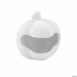 Best deal ✔️ DIY Ceramic Open Mouth Pumpkin Tea Light Holders - 12 Pc. 👏