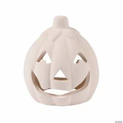 Deals โ๏ธ DIY Ceramic Pumpkin Votive Candle Holders - 12 Pc. ๐