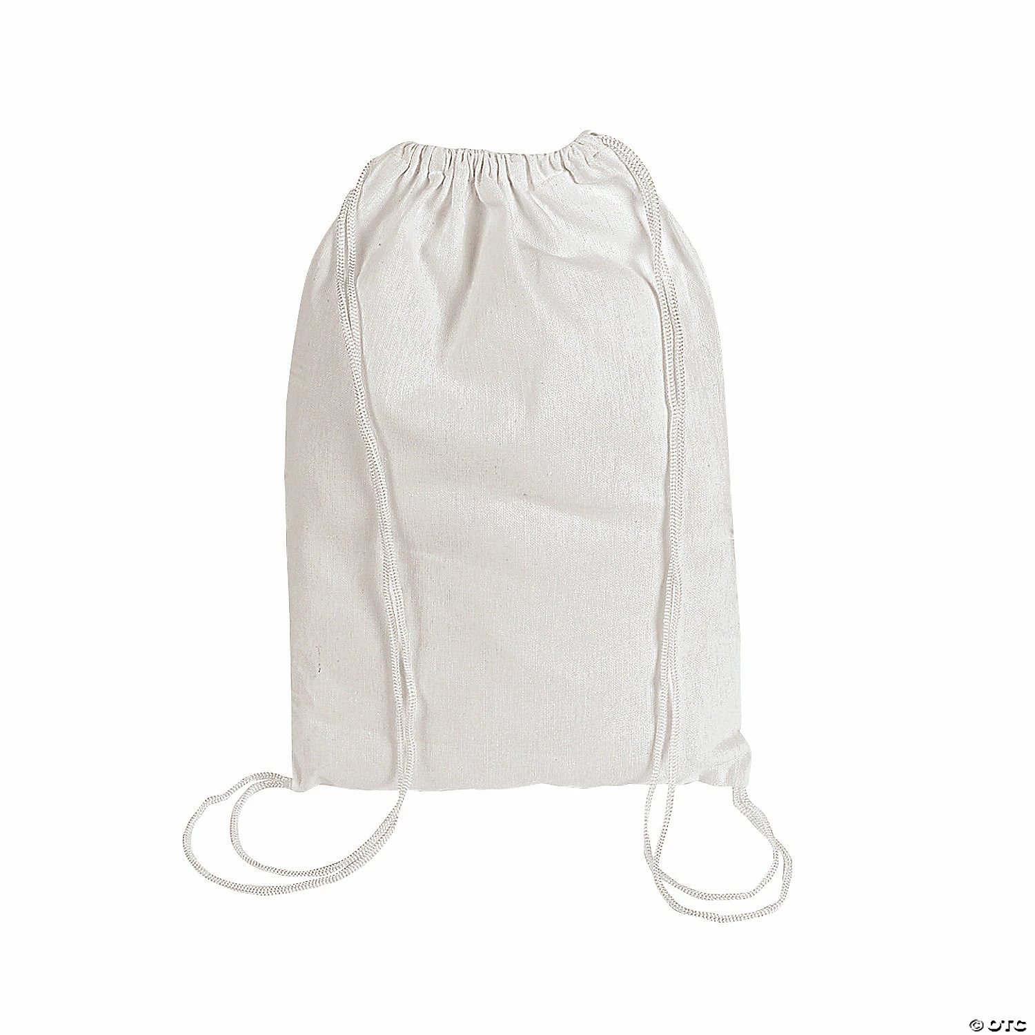 Outlet ⭐ DIY Medium White Canvas Drawstring Bags - 48 Pc. ❤️ 3 Outlet ⭐ DIY Medium White Canvas Drawstring Bags - 48 Pc. ❤️