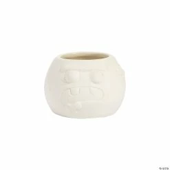 Hot Sale ๐ DIY Mini Ceramic Zombie Planters โ 12 Pc. ๐ฅ