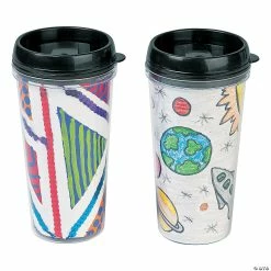 Cheap ๐ DIY Travel Mugs - 6 Ct. โจ 9 Cheap ๐ DIY Travel Mugs - 6 Ct. โจ -Halloween Crafts for Kids Sales diy travel mugs 6 ct 57 9510 a02