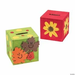 Discount ✔️ DIY Unfinished Wood Block Bank - 12 Pc. ⭐ -Halloween Crafts for Kids Sales diy unfinished wood block bank 12 pc 48 9354a a04