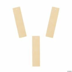 Buy 🥰 DIY Unfinished Wood Bookmarks - 24 Pc. 👍