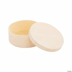 Best Pirce ✔️ DIY Unfinished Wood Round Boxes - 12 Pc. 😀