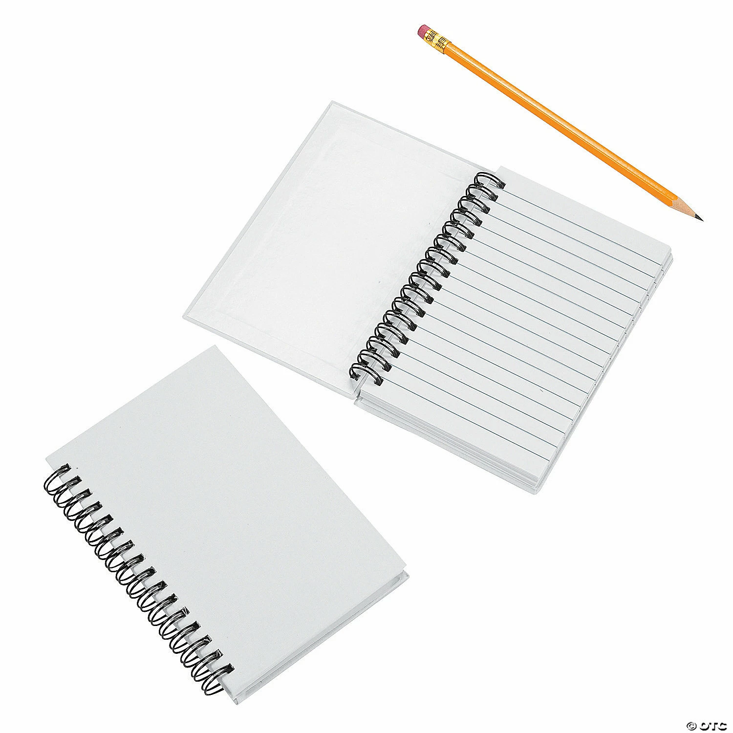 New ๐ DIY White Canvas Spiral Notebooks - 12 Pc. ๐ 3 New ๐ DIY White Canvas Spiral Notebooks - 12 Pc. ๐