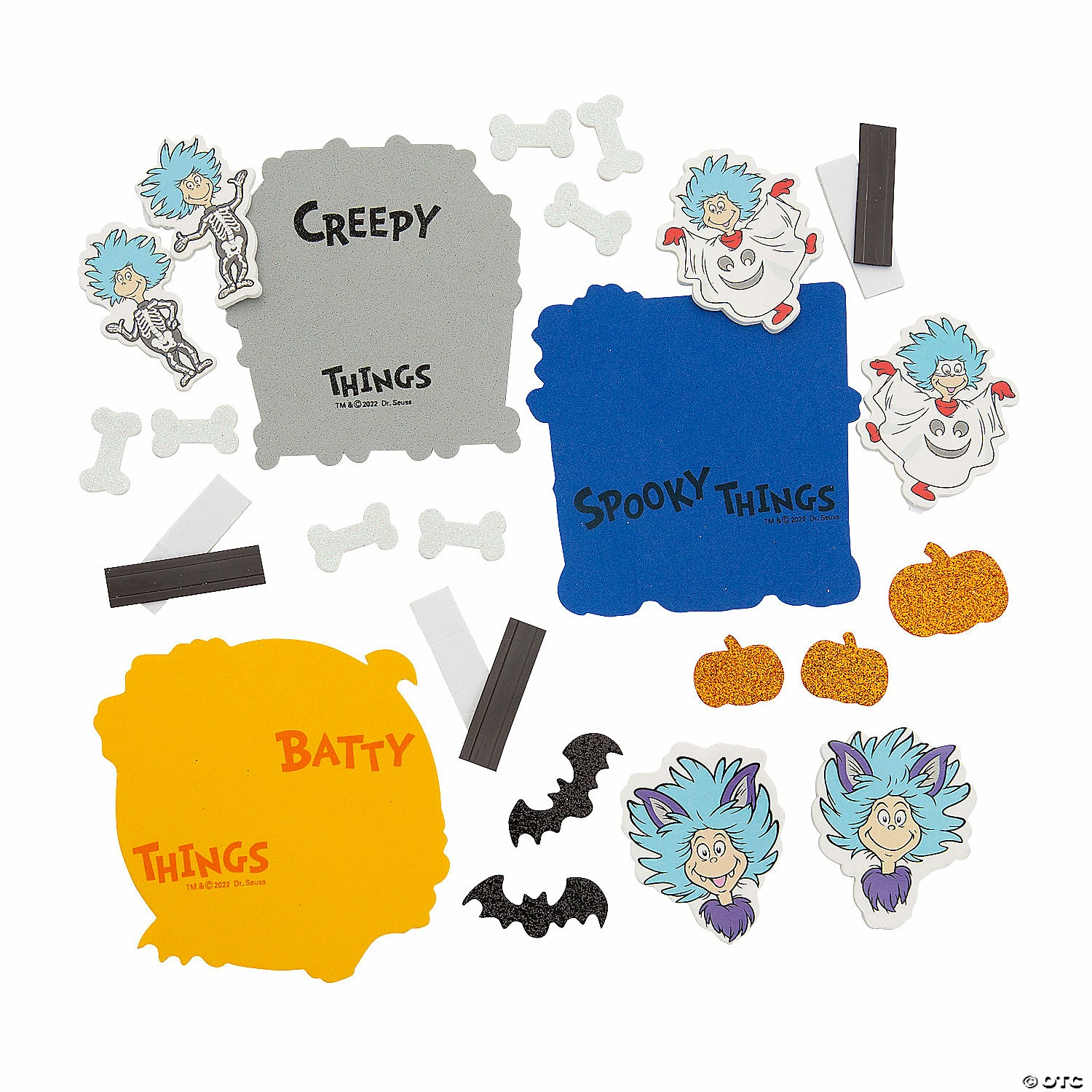Best Sale 🥰 Dr. Seuss™ Spooky Things 🦇 Halloween Magnet Craft Kit - Makes 12 🔔 4 Best Sale 🥰 Dr. Seuss™ Spooky Things 🦇 Halloween Magnet Craft Kit - Makes 12 🔔 - Image 2