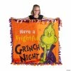 Best deal 🎉 Dr. Seuss™ The Grinch 🦇 Halloween Fleece Throw Craft Kit 👍