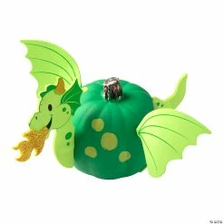 Budget 🛒 Dragon Pumpkin Decorating Craft Kit - Makes 12 🔔