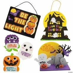 Best Sale ๐ Fear Not with God ๐ Halloween Craft Assortment - Makes 48 ๐