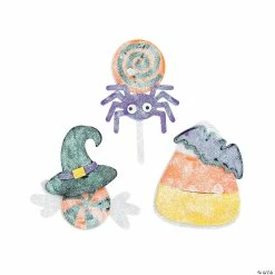 Deals ๐ฅฐ Halloween ๐ฌ Candy Glitter Magnet Craft Kit - Makes 12 ๐