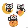 Budget 🧨 Halloween Cat Magnet Craft Kit - Makes 12 ❤️