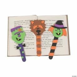 Cheap ✔️ Halloween Character Bookmark Craft Kit - Makes 12 💯