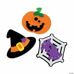 Wholesale 😍 Halloween Friends Magnet Craft Kit - Makes 50 👏